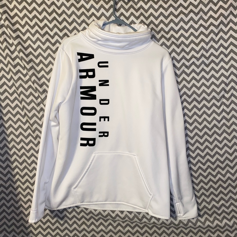 XL White Under Armour Hoodie